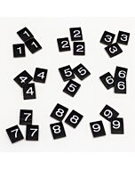 Numbered Heatshrink. 7mm Wide x 5mm Overall Diameter 