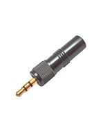 3.5mm Stereo Locking Jack Plug Connector. Sennheiser Compatible.