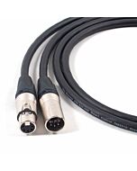 Van Damme 5 Pin Smart Control (2 pair) Fully Wired DMX cable