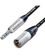 Van Damme STARQUAD Male XLR to TRS Jack Lead