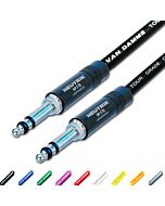 Neutrik B-Gauge GPO Bantam Jack Patch Lead. Van Damme Cables