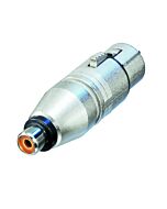Neutrik NA2FPMF XLR Female to Female RCA Phono Socket. Audio Adaptor Convertor