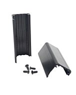 Neutrik D Series Adaptor Housing. For Chassis Panel Mount. Black. Includes 4 Black Screws