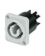 Neutrik NAC3MPB-1 Output Powercon Chassis Panel Mount. 240v, 20 amp Rated