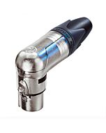 Neutrik 3 Pin NC3FRX Right-angled Female XLR Connector