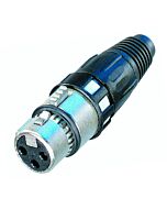 Neutrik 3 Pin 110ohm Digital NC3FXCC Female XLR Connector