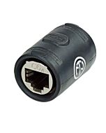 Neutrik NE8FFX6-W CAT6a etherCON RJ45 feedthro Coupler Adaptor. Cable Extensions