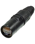 Neutrik NE8MX-B-1 Ethercon Connector. Black Housing. RJ45 Case
