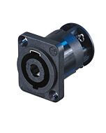 Neutrik NL4MP-ST (Screw Type) Male 4 Pole Speakon Chassis Panel Mount