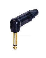Neutrik NP2RX-B Gold Mono 1/4" Angled Jack 