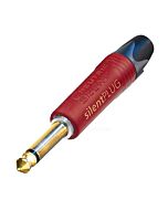 Neutrik NP2X-AU Quarter Silent Gold Mono Jack Plug Connector