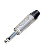 Neutrik NP2X Silver Quarter Mono Jack Plug Connector