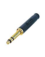 Neutrik NP3TT-P-AU-B Gold 4.4mm TT Bantam Black Connector