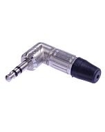 3.5mm Neutrik NTP3RC Silver Stereo Angled Mini Jack Connector