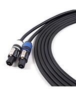 Neutrik Powercon H07 Cables. 20 amp Connectors. NAC3FCA. PA Speaker link lead. 3x2.5mm Conductor Size.
