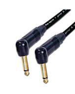 Sommer Spirit SC - SUPER Low Noise Lead. Unbalanced GOLD Angled Mono Jack Lead