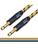 Sommer SC Classique Vintage Cable. Gold Mono Jack to Jack Lead. 