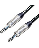 Van Damme Classsic XKE Balanced or Stereo TRS Jack Lead. Neutrik NP3X