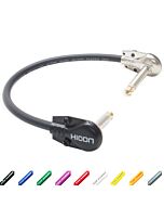 Pancake FX Pedal Board Patch Lead. Van Damme Guitar Cable. Flat 1/4 Jack. Effects