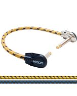 Pancake Hicon Pedal Board Patch Lead. Flat Vintage Guitar Sommer Cable, 1/4 Jack