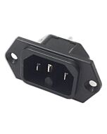 Schurter IEC C16 Male Panel Mount Rewireable Hot Condition. INPUT Socket. 6110.3300
