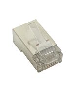 Screened CAT5e RJ45 Network Connector. Ethernet LAN Cable End Plug