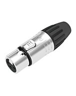SEETRONIC 3 Pin Female XLR Connector. SCMF3. Microphone. Balanced. DMX. Speaker