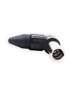 Switchcraft Tini Q-G® 3 Pin Right Angled Male Mini XLR Connector. TARA3MX