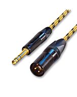 Sommer Vintage Balanced Lead - Neutrik Gold Male XLR to Jack