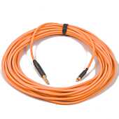 15m UnBalanced to Balanced Orange Cable, RCA To Balanced 1/4" TRS, NYS373 TO NP3X-B VDMI