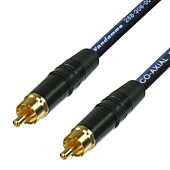 SPDIF Digital Audio Video Coaxial Cable. RCA to RCA. Van Damme 75ohm Coax Phono