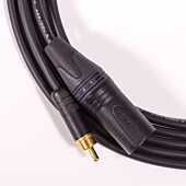 SPDIF to AES Cord. 110ohm Mogami 3080 Digi Blue Cable. Neutrik Gold Male XLR