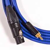 AES to SPDIF Cord. 110ohm Mogami 3080 Digi Cable. Neutrik Gold Female XLR