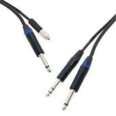 Combo Cable for IEM Systems. IN EAR MONITORING. Instrument and Stereo Headphone
