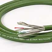Van Damme Green Series Digi Grade 8 pair AES EBU multicore Cable. 110ohm Impedance 