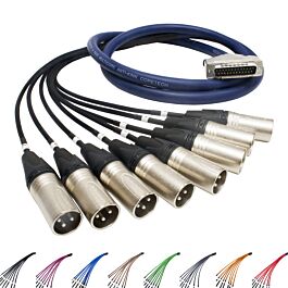 【​限​定​販​売​】 25_pin_d_sub_to_male_xlr_cable 配信機器・PA機器・レコーディング機器