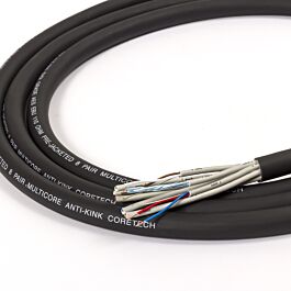 Van Damme Digitour AES/EBU & DMX 8 pair multicore Cable. 110ohm