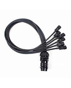 Socapex Spider - 10amp IEC C14 (male) to 19 Pole Female Soca